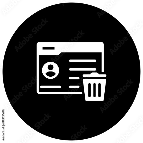 Right To Be Forgotten Icon