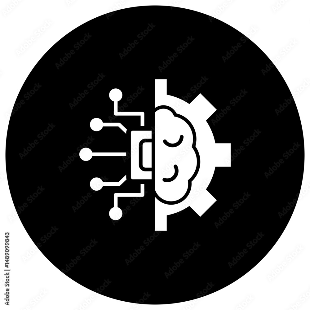 Artificial Intelligence Icon Artificial Intelligence Icon