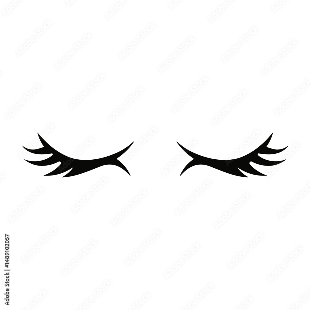 Obraz premium Eyelashes