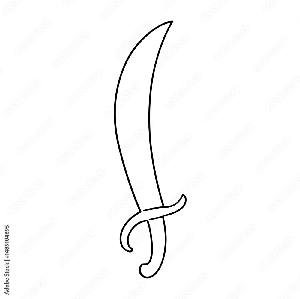 Sword Outline Sword Outline