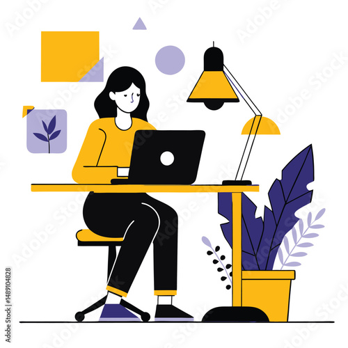 Illustrative Concept of a Compelling Blog Post That Captivates Readers