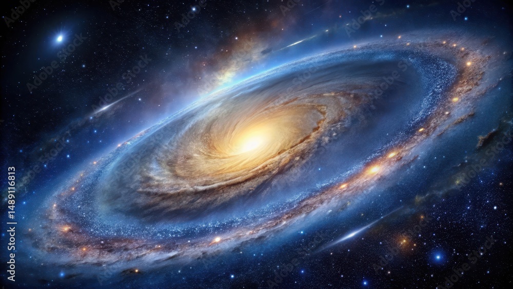 A Celestial Tapestry Unveiling the Majestic Spiral Galaxy's Enigmatic Core and the Breathtaking Expanse of the Cosmos A Celestial Tapestry Unveiling the Majestic Spiral Galaxy's Enigmatic Core and the Breathtaking Expanse of the Cosmos