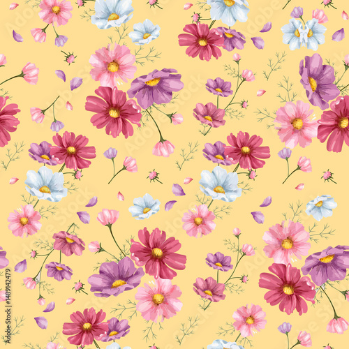 seamless floral background