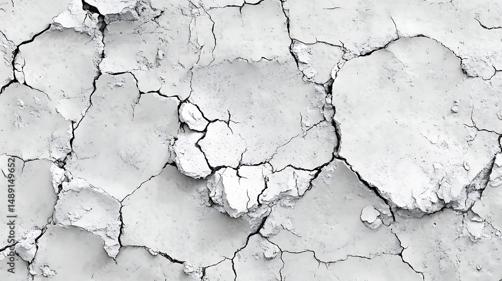 Obraz premium Cracked earth texture