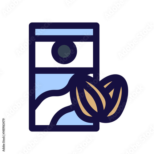 Almond Milk Icon