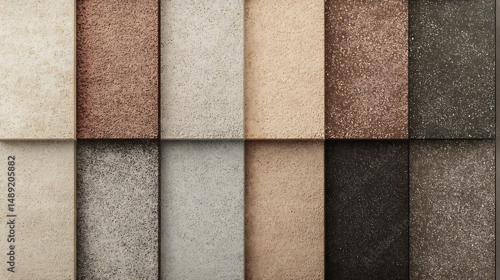 Fototapeta premium Neutral color palette swatches
