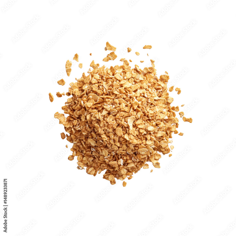 Rolled Oats Explosion A Pile of Crunchy Granola Rolled Oats Explosion A Pile of Crunchy Granola
