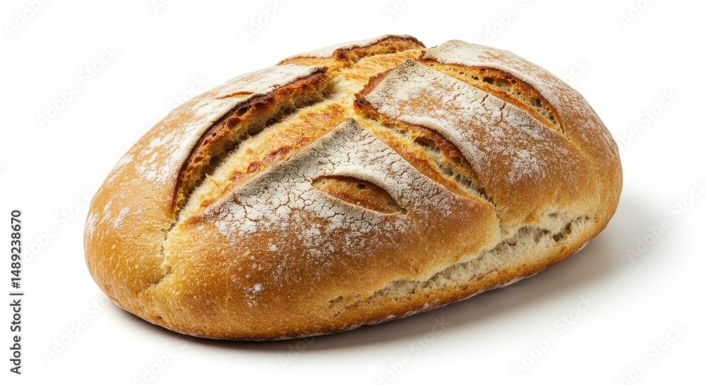 Artisan bread loaf close up Artisan bread loaf close up