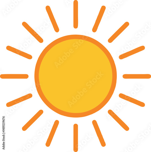 sun vector illustration