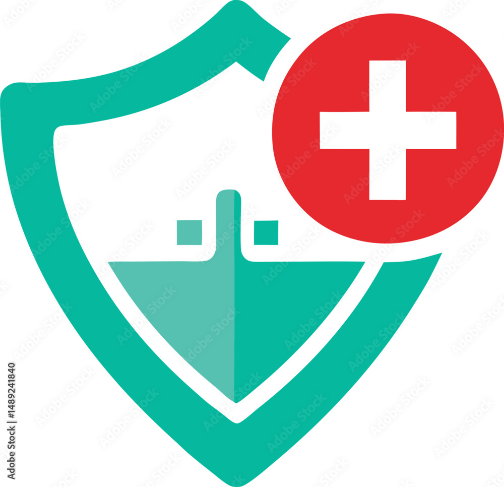 Obraz premium Sleek Healthcare Compliance Identity Logo for Legal Medical Branding
