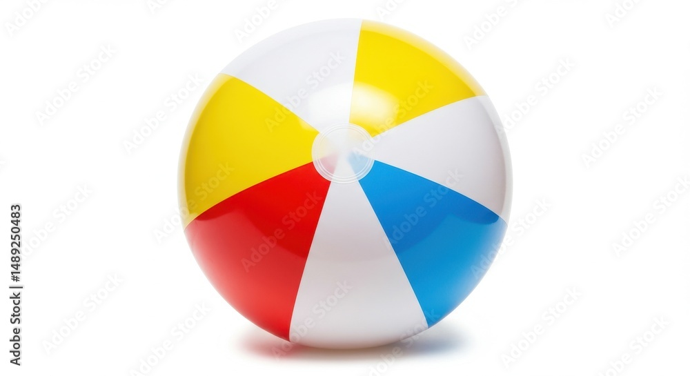 Fototapeta premium Colorful beach ball image