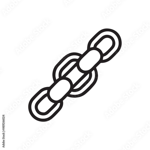 A shiny silver metal chain with a broken link is isolated on a white background, a visual symbol of disrupted melody
