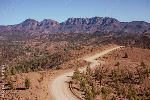 Razorback Lookout in Ikara–Flinders Ranges National Park, Australia