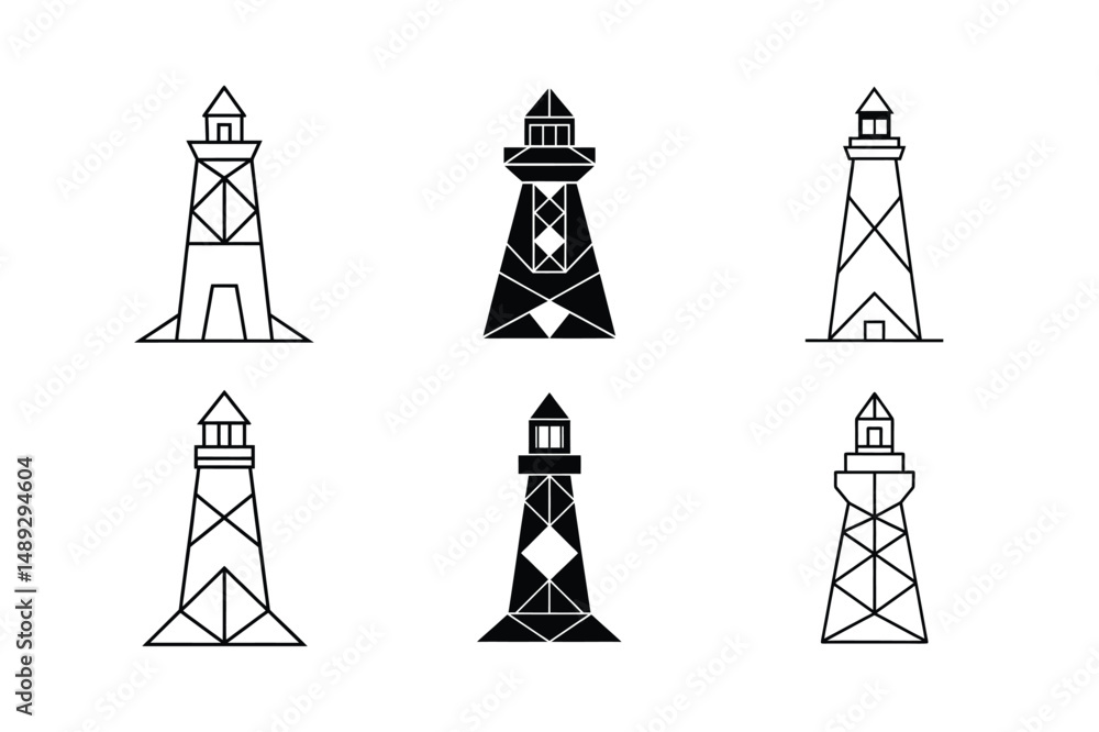 Professional 3d Vector Lighthouse Design Professional 3d Vector Lighthouse Design