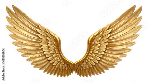 Wallpaper Mural Golden Wings. PNG. Torontodigital.ca