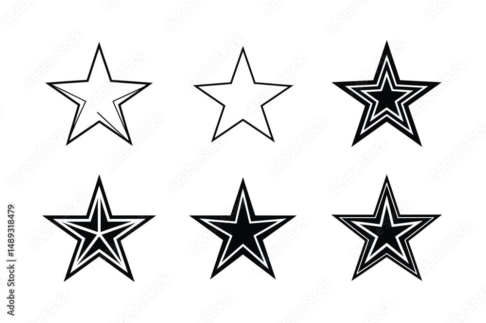abstract star silhouette vector bold sharp shape abstract star silhouette vector bold sharp shape