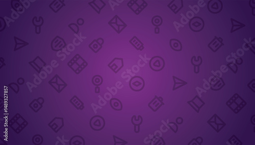 editable interface pattern vector background with modern style
