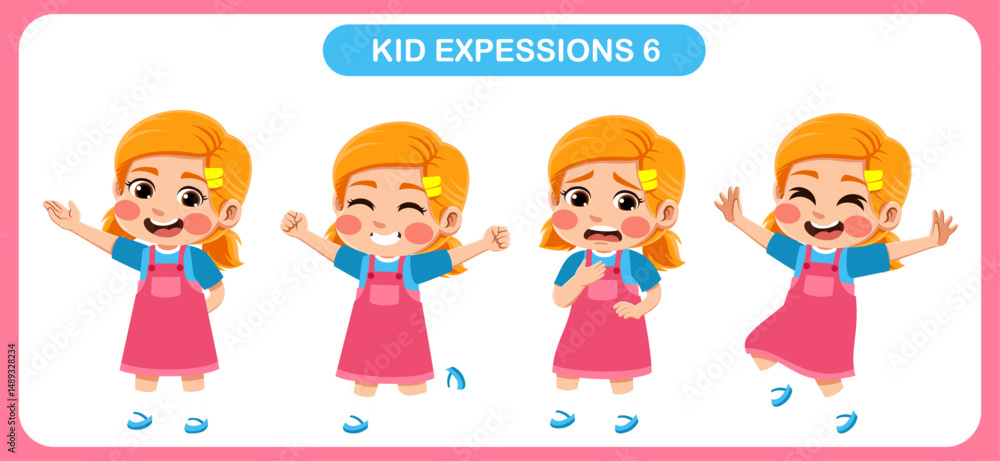 expression children bundle. suitable to be used as a design element on the theme of children expression children bundle. suitable to be used as a design element on the theme of children