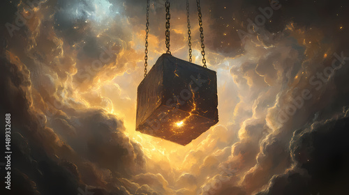 mystical suspended box