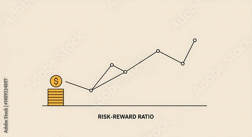 Risk-Reward Ratio: Financial Growth Concept