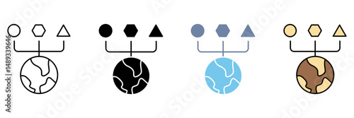 ASSORTMENT concept line icon. Simple element illustration.