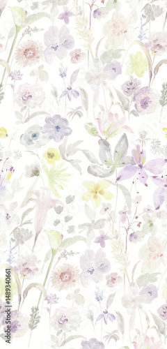 Wallpaper Mural Striking Handmade Curly Floral Motif Art Pieces Torontodigital.ca