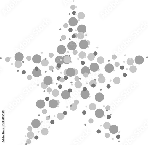 Silver Glitter Stars Sparks Icon