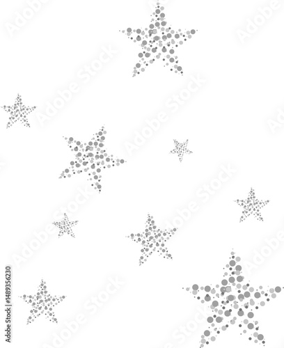 Glitter Stars Overlay