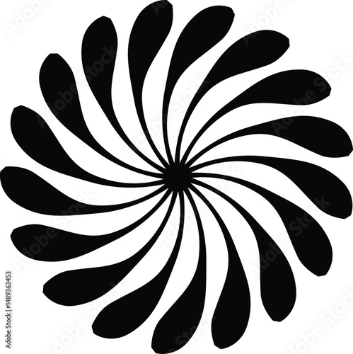 Silhouette Single Flowers ...