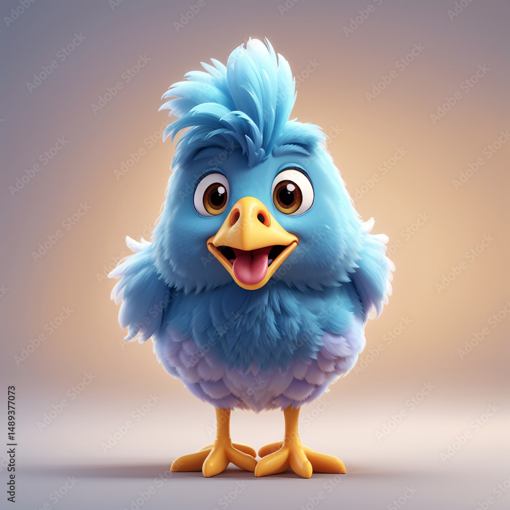 cartoon 3d animation chicken funny