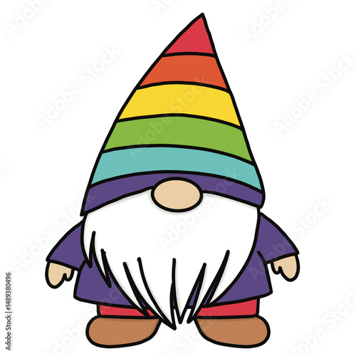 Gnome pride mouth 