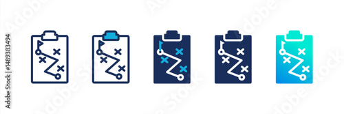 Tactical Multi Style Icon Set