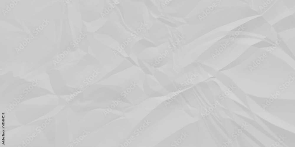 Obraz premium White crumpled paper texture. white crumpled paper texture sheet background. Wrinkled paper texture. 