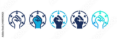 Autonomy Multi Style Icon Set