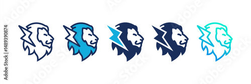 Courage Multi Style Icon Set