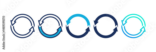 Renew Multi Style Icon Set