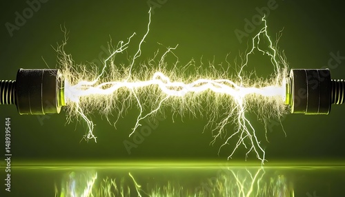 Electric discharge between terminals