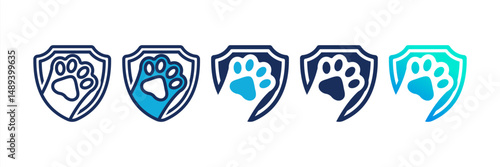 Protect Wildlife Multi Style Icon Set