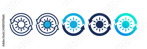 Renewable Resources Multi Style Icon Set