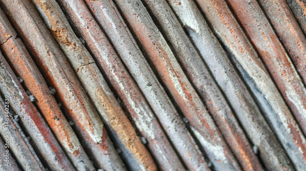 Rustic Weathered Wood Texture Diagonal Pattern of Aged Timber Rustic Weathered Wood Texture Diagonal Pattern of Aged Timber