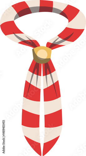 Scout Neckerchief Illustration