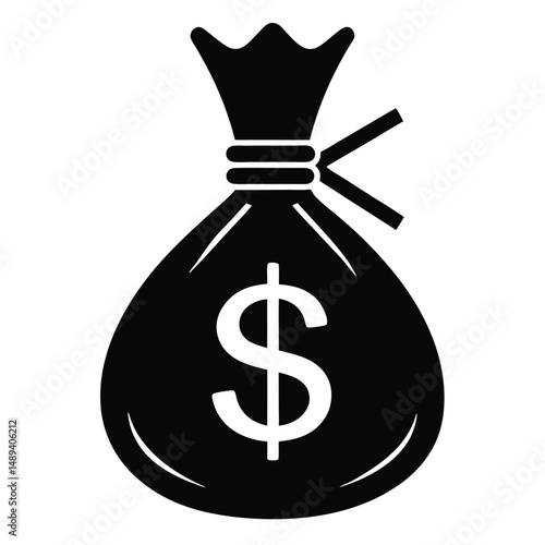 "Money Bag shilhotti Vector – Royalty-Free Adobe Stock Images"