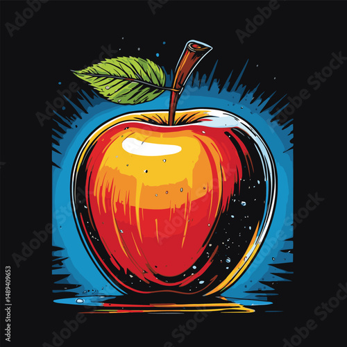 apple vector for design needs