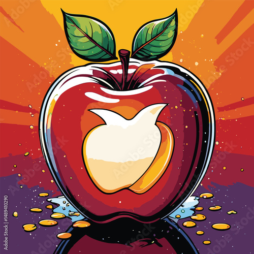 apple vector for design needs