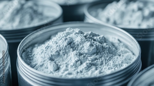 Industrial Containers of Boron Nitride Raw Powder for Various Uses