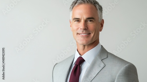 Portrait of a Confident Mature Businessman
