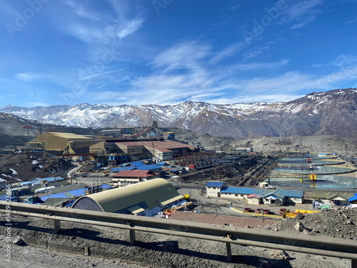 Codelco El Teniente copper mine near Rancagua