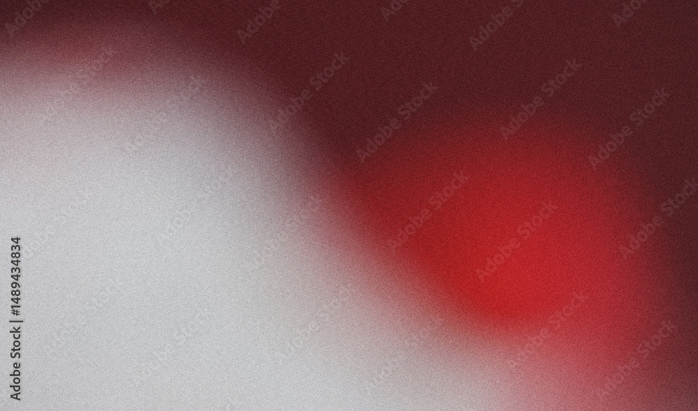 Obraz premium Red blurry and grain abstract gradient background texture. a design element for wallpaper.