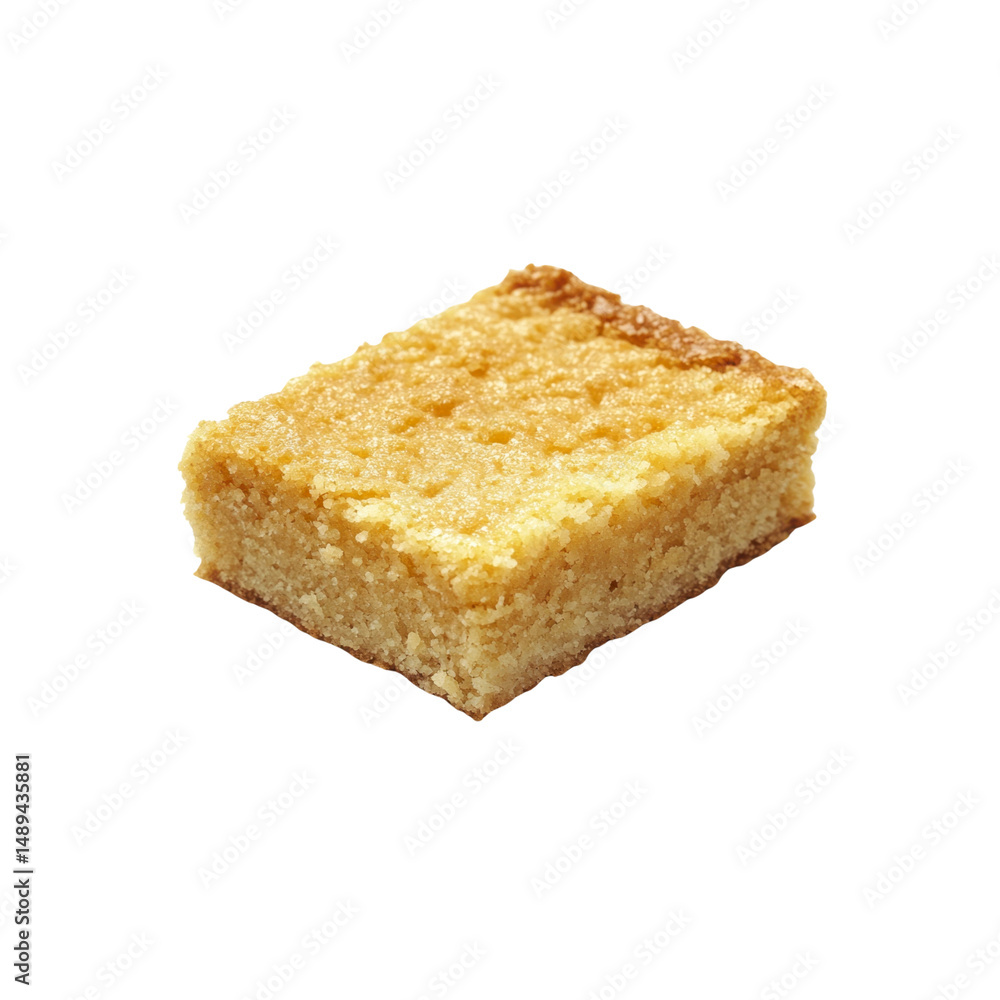 Delicious Golden Shortbread Cookie Isolated on Black Background Delicious Golden Shortbread Cookie Isolated on Black Background