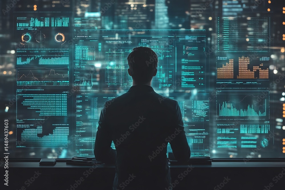 Analyst Observing Futuristic Data Streams: A Cyber-noir Visualization Analyst Observing Futuristic Data Streams: A Cyber-noir Visualization